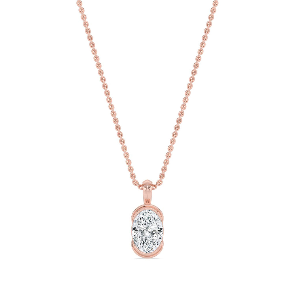Lab Grown Diamond PENDANT 1.00 ctw P32682OV-1