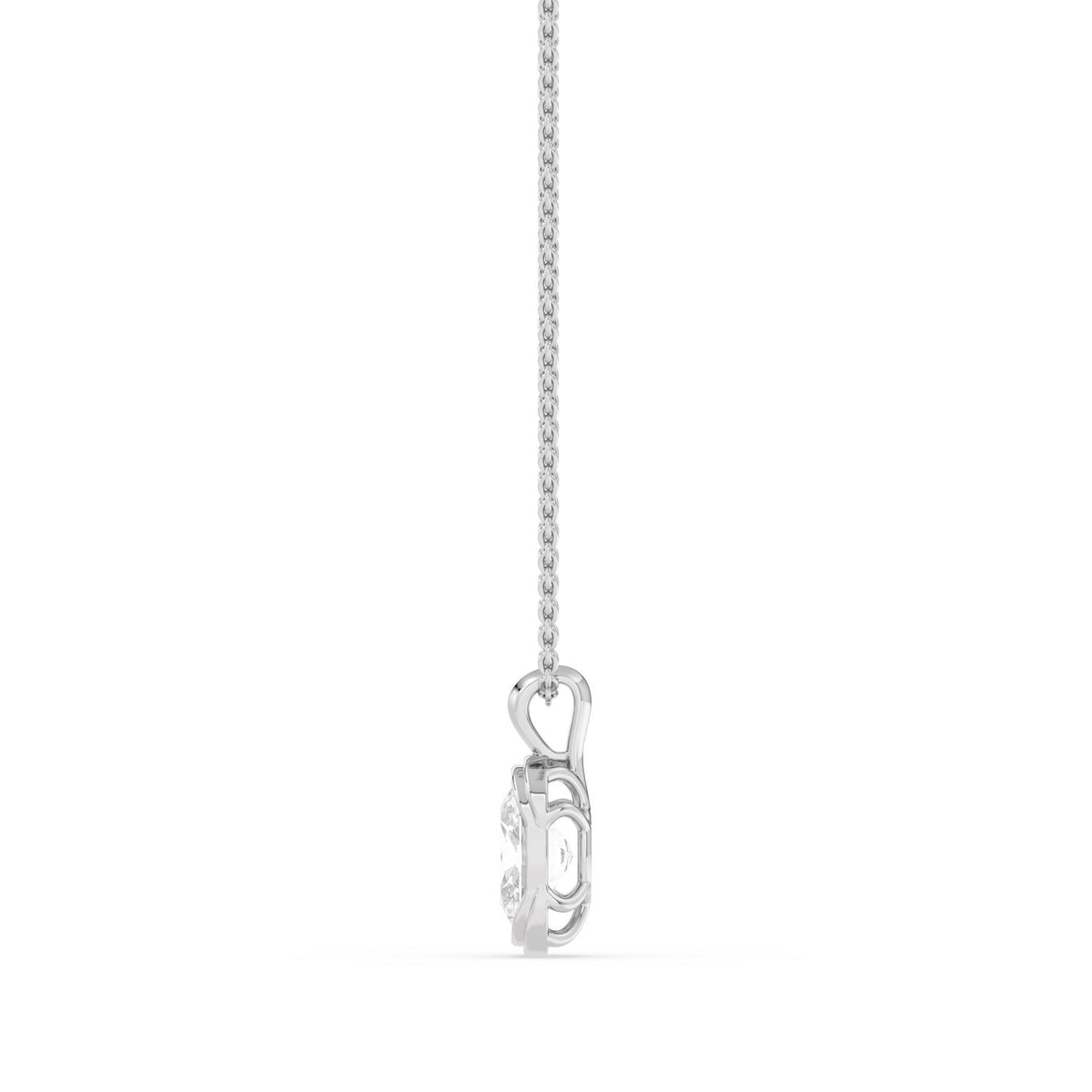Lab Grown Diamond PENDANT 1.00 ctw P32682OV-1