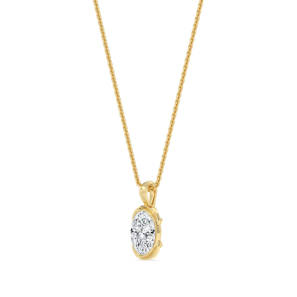 Lab Grown Diamond PENDANT 1.00 ctw P32682OV-1