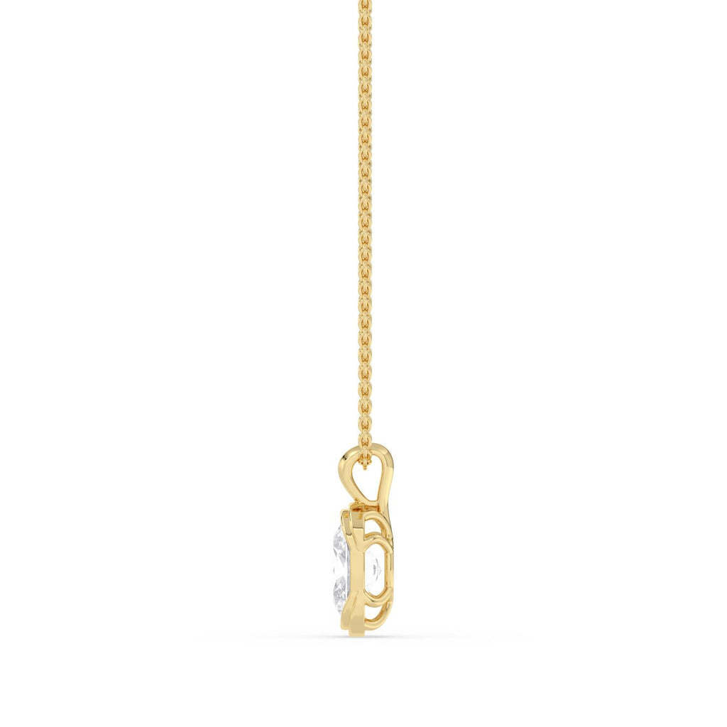 Lab Grown Diamond PENDANT 1.00 ctw P32682OV-1