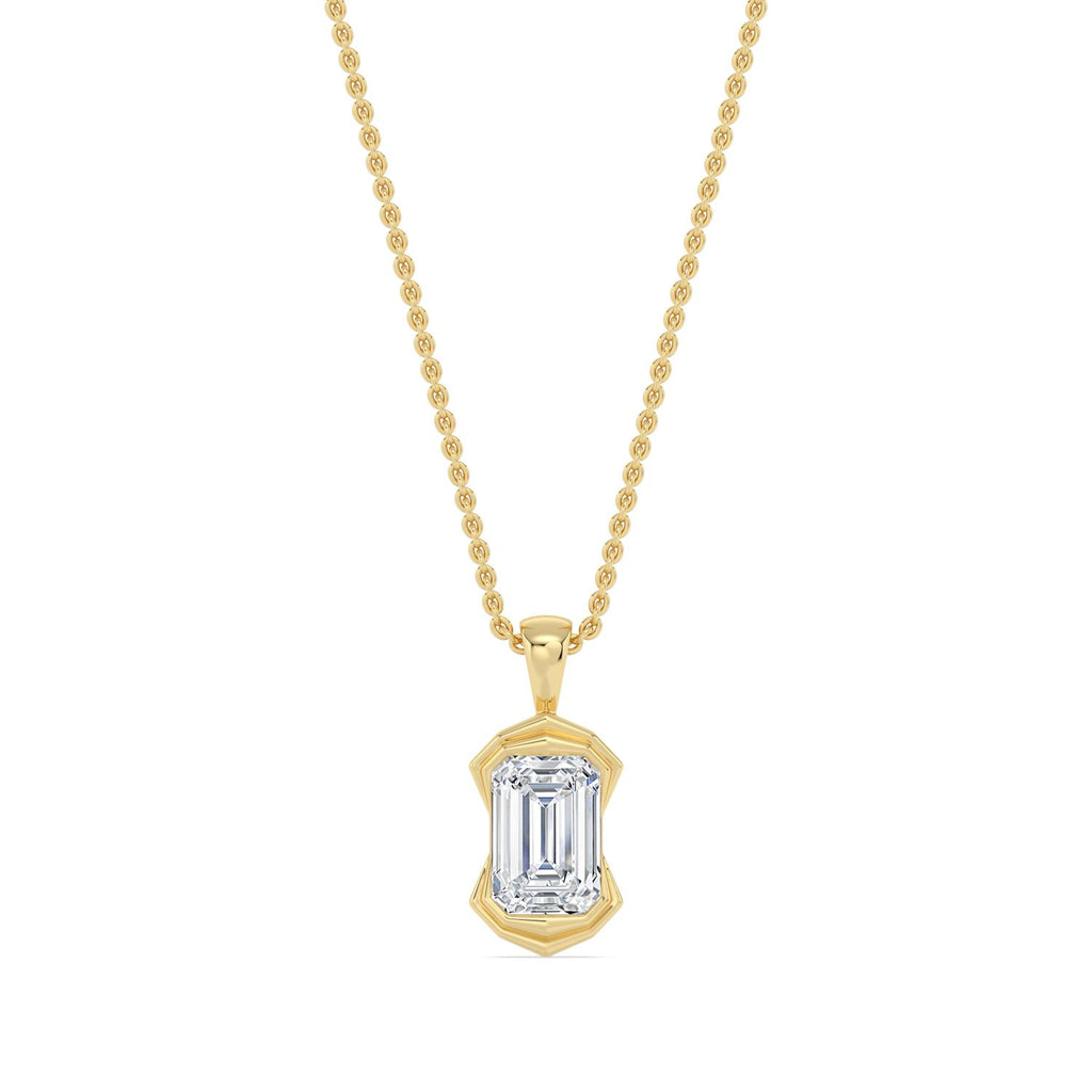 Lab Grown Diamond PENDANT 1.50 ctw P32683EM-1.50CT