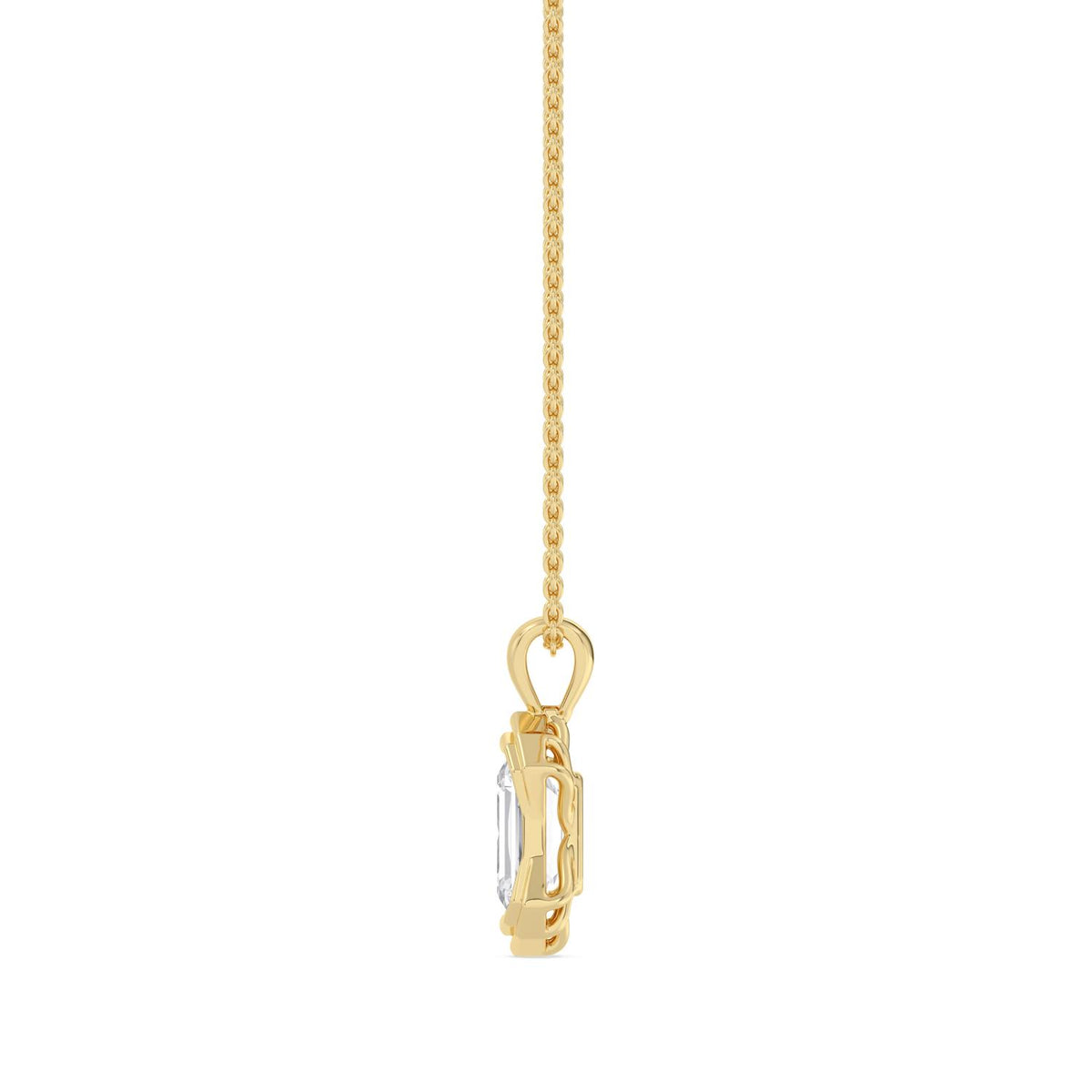 Lab Grown Diamond PENDANT 1.50 ctw P32683EM-1.50CT