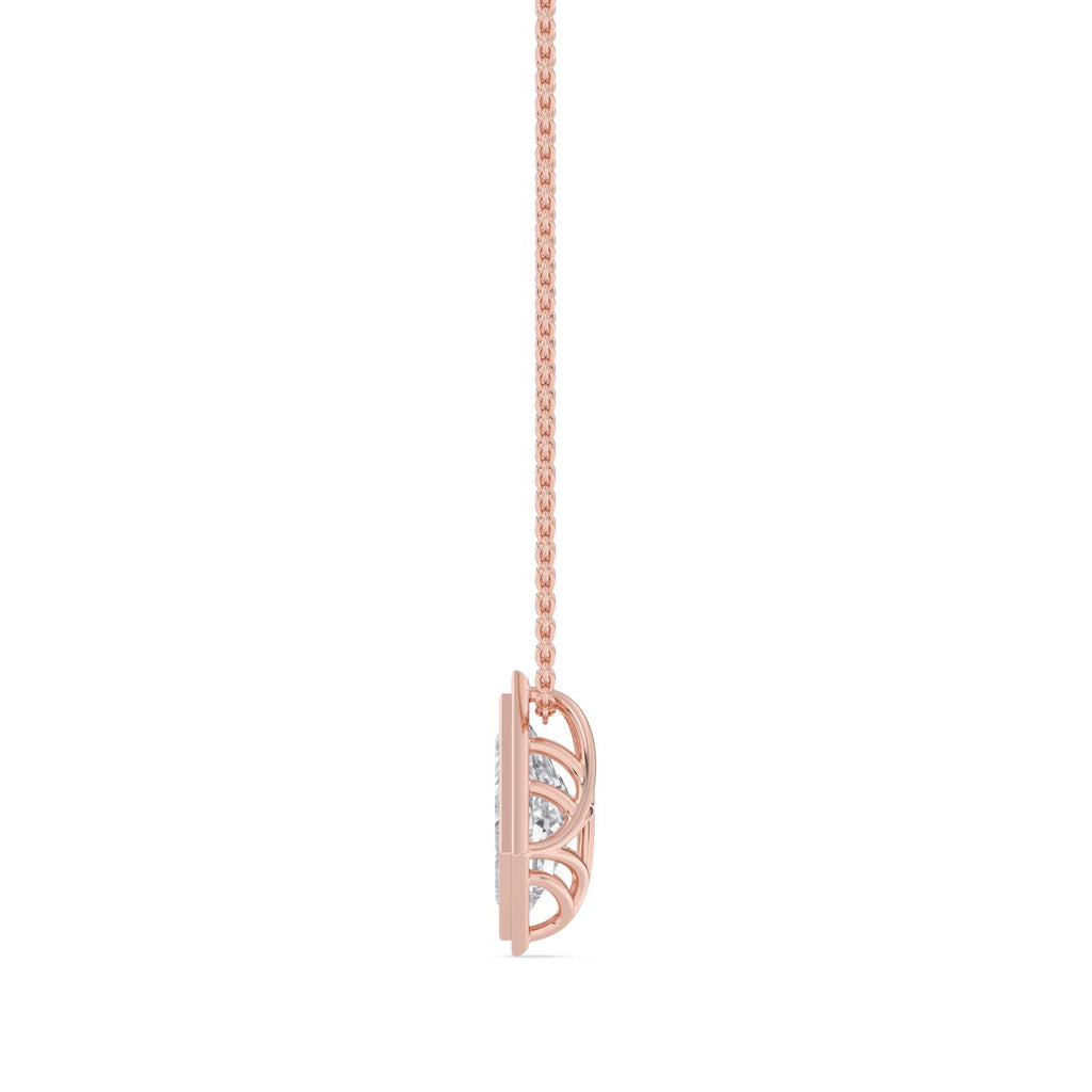 Lab Grown Diamond PENDANT 1.50 ctw P32684KT-1.50CT