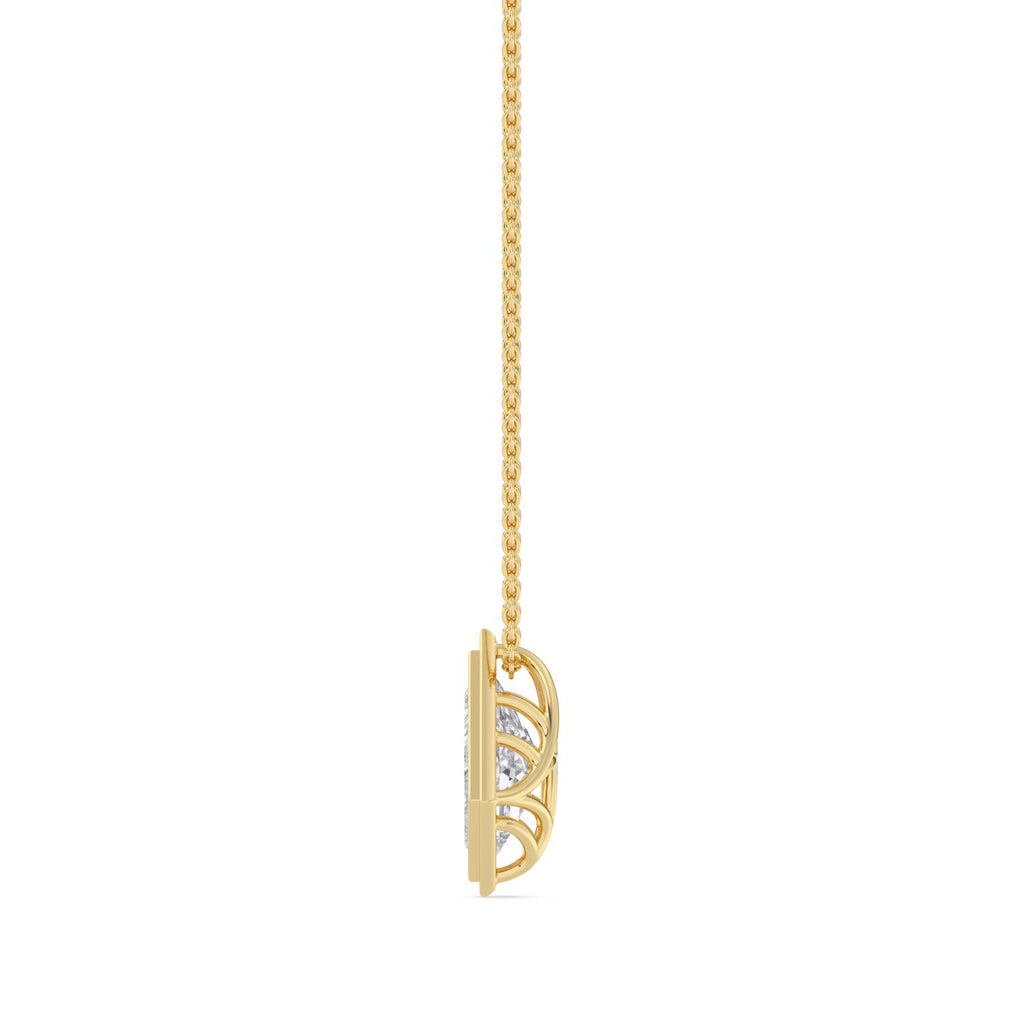 Lab Grown Diamond PENDANT 1.50 ctw P32684KT-1.50CT