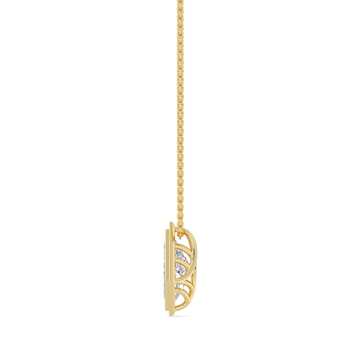 Lab Grown Diamond PENDANT 1.50 ctw P32684KT-1.50CT