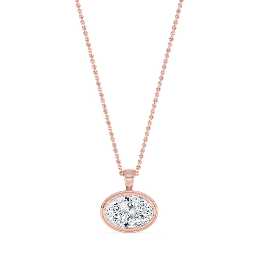 Lab Grown Diamond PENDANT 2.00 ctw P32687OV-2