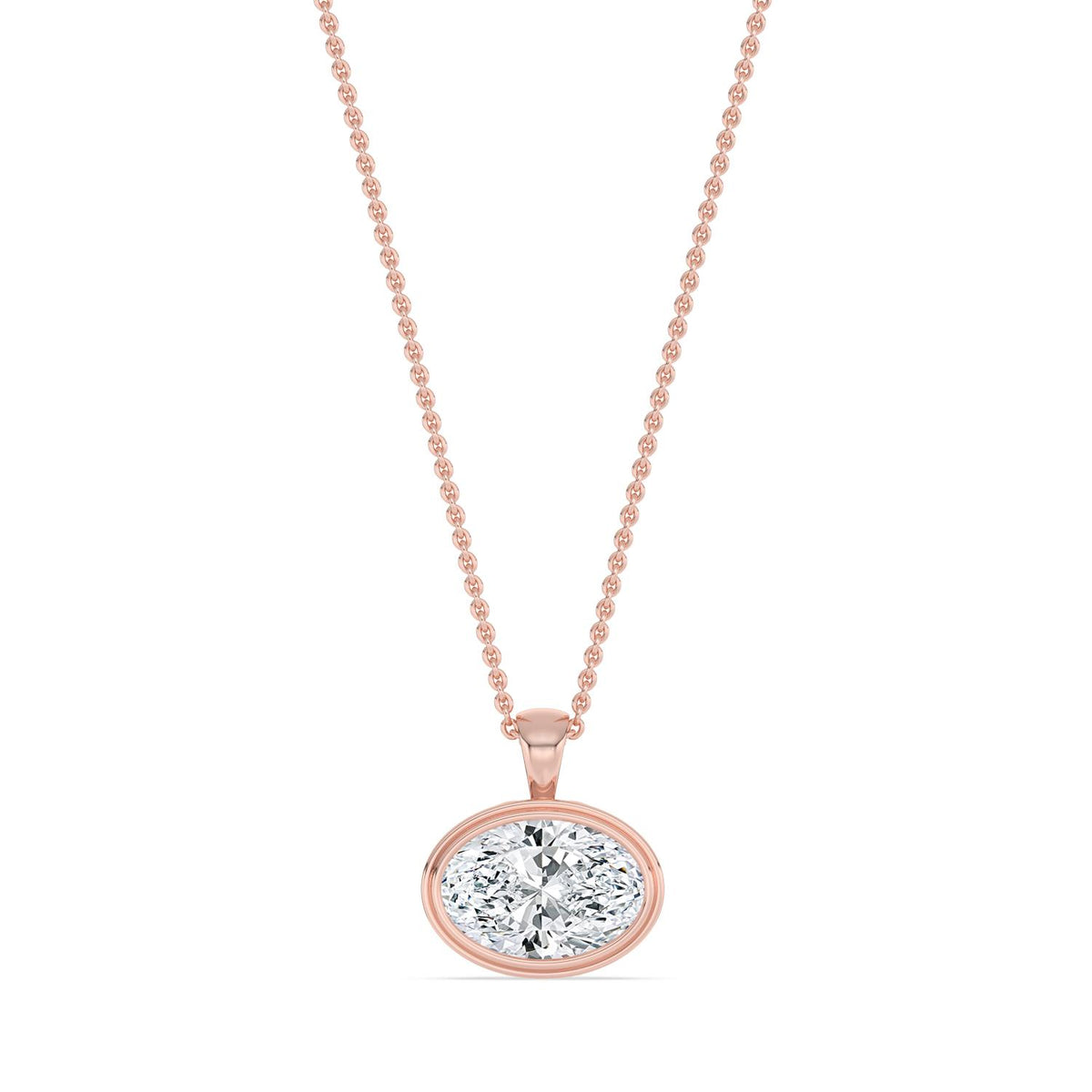 Lab Grown Diamond PENDANT 2.00 ctw P32687OV-2