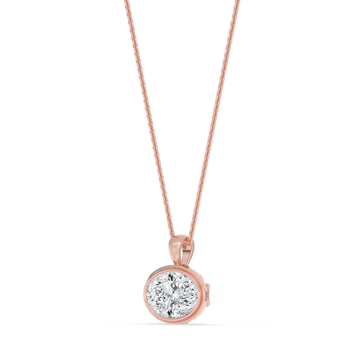 Lab Grown Diamond PENDANT 2.00 ctw P32687OV-2