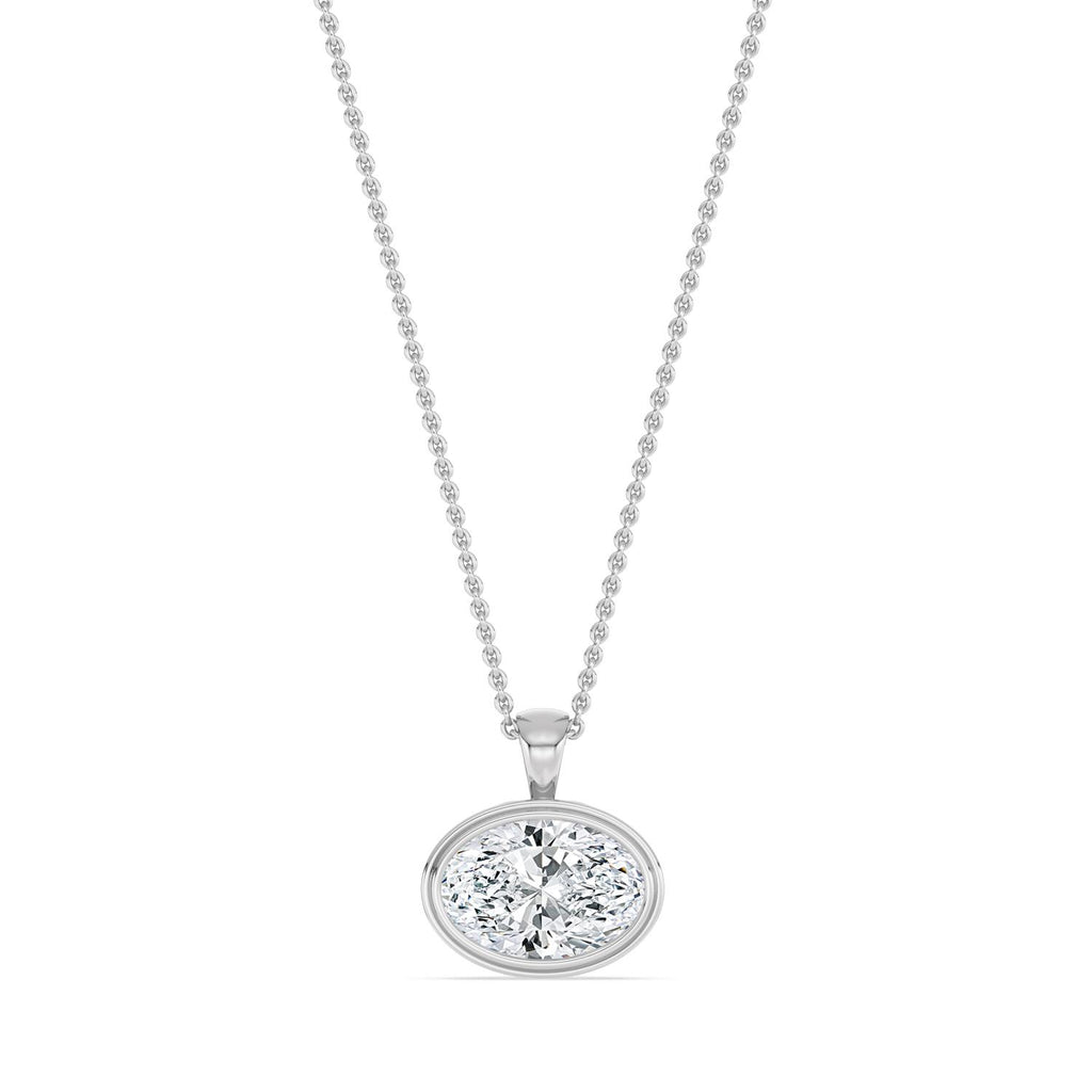 Lab Grown Diamond PENDANT 2.00 ctw P32687OV-2