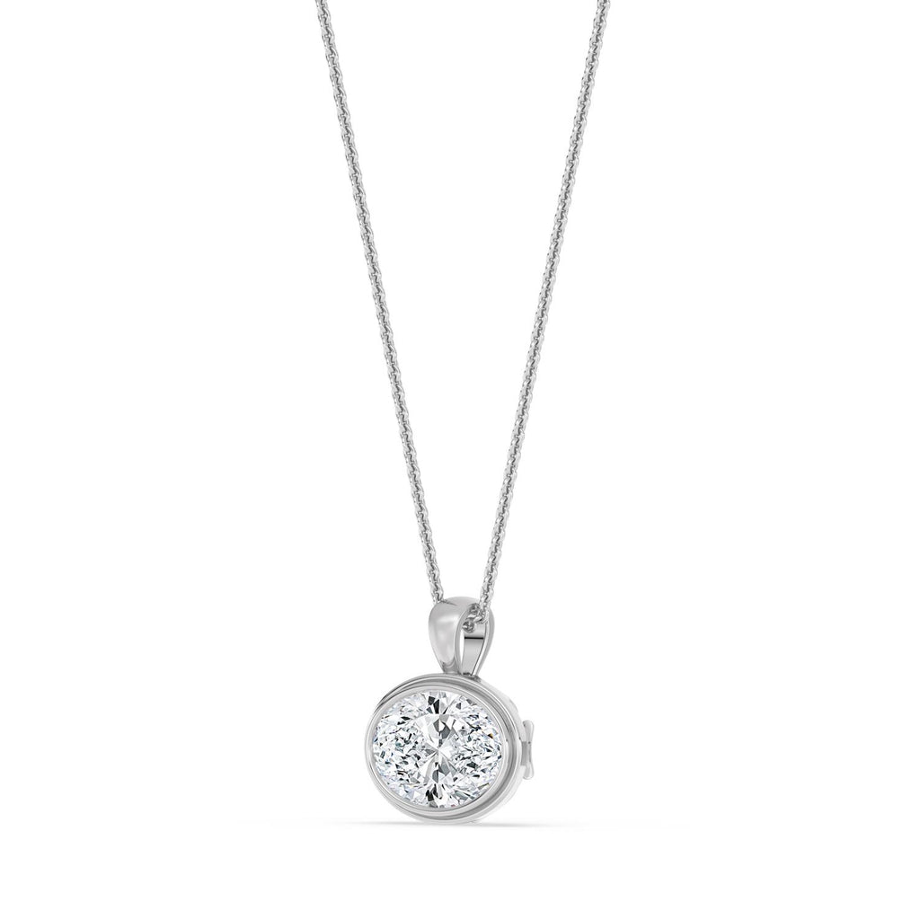 Lab Grown Diamond PENDANT 2.00 ctw P32687OV-2