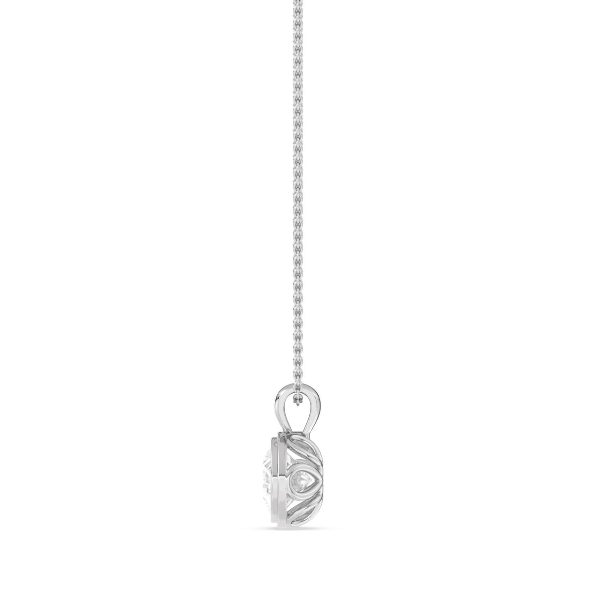 Lab Grown Diamond PENDANT 2.00 ctw P32687OV-2