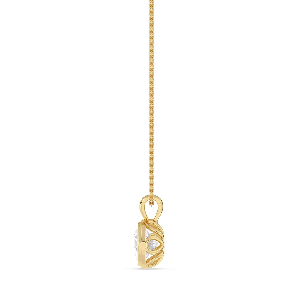Lab Grown Diamond PENDANT 2.00 ctw P32687OV-2