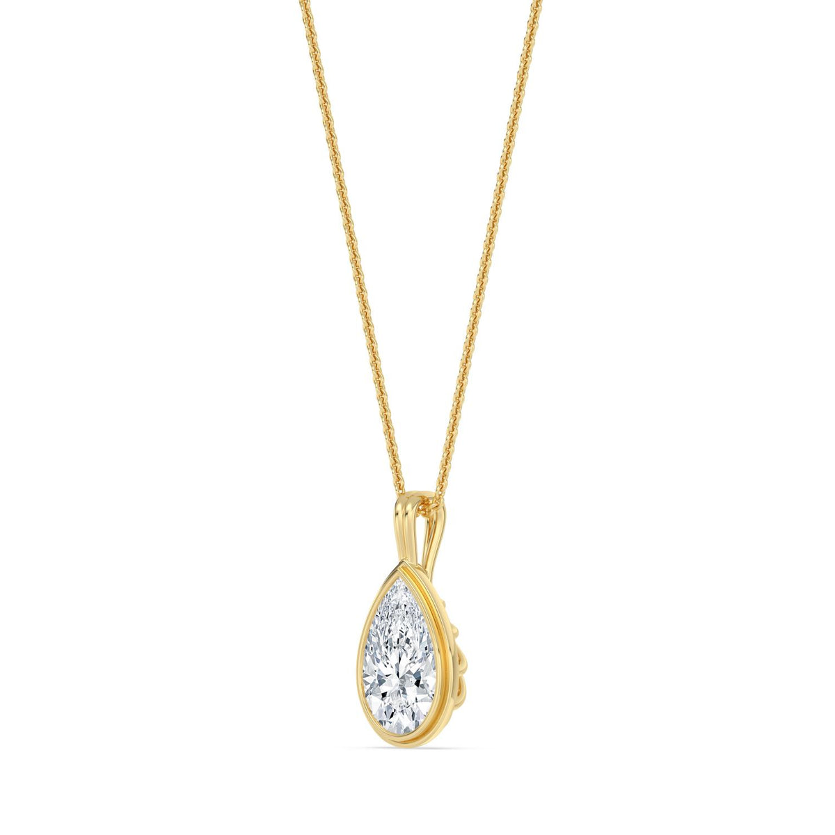 Lab Grown Diamond PENDANT 1.50 ctw P32688PE-1.50CT
