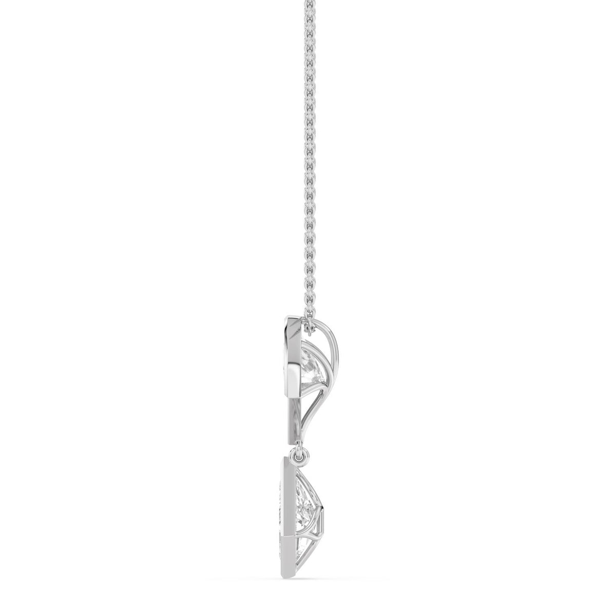 Lab Grown Diamond PENDANT 2.45 ctw P32779-2.38CT