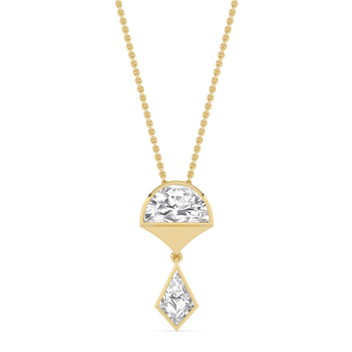 Lab Grown Diamond PENDANT 2.45 ctw P32779-2.38CT
