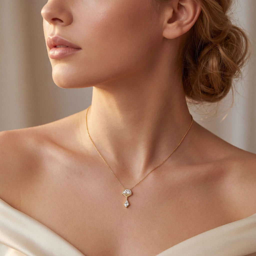 Lab Grown Diamond PENDANT 2.45 ctw P32779-2.38CT