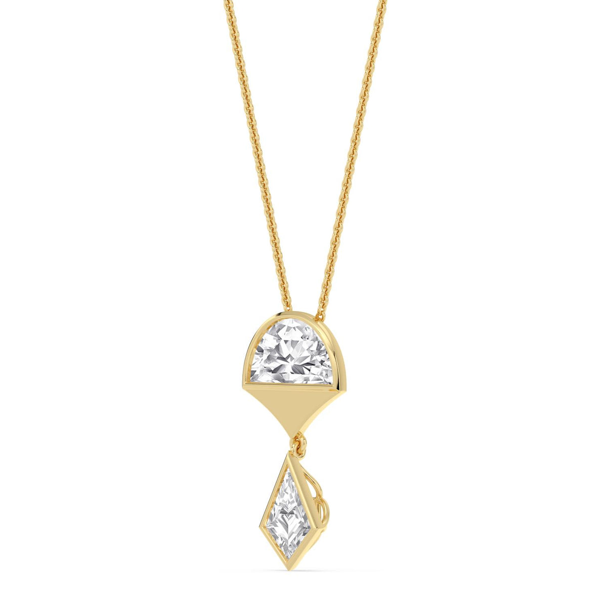 Lab Grown Diamond PENDANT 2.45 ctw P32779-2.38CT