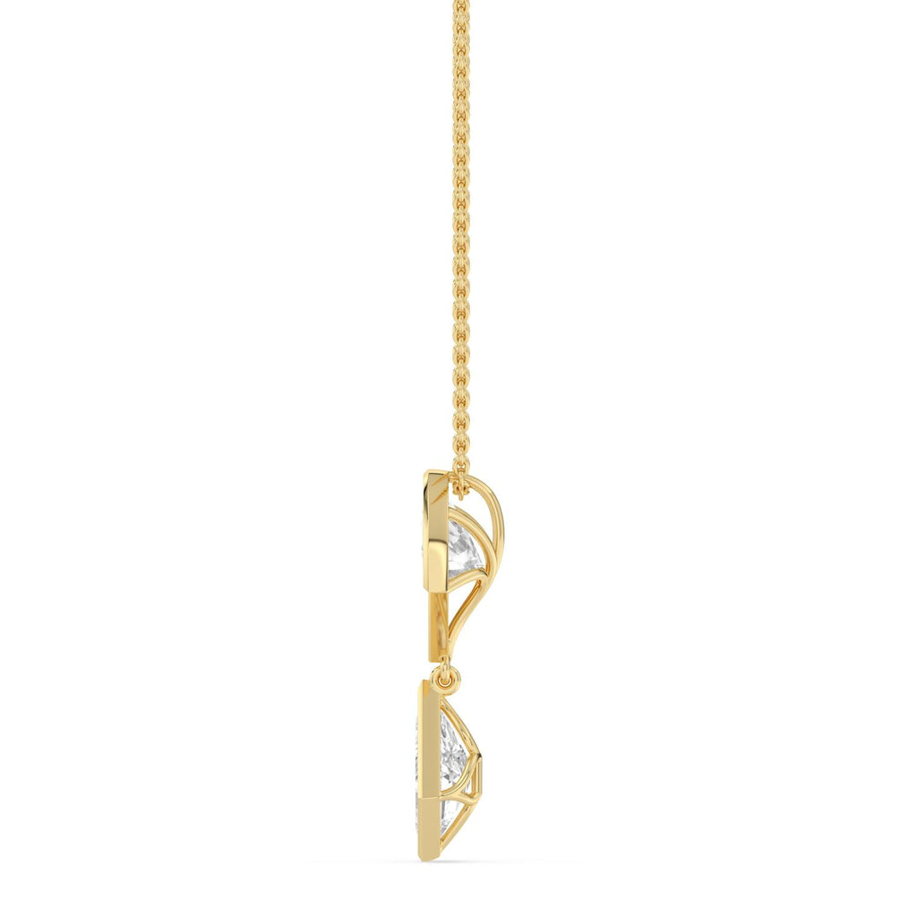 Lab Grown Diamond PENDANT 2.45 ctw P32779-2.38CT