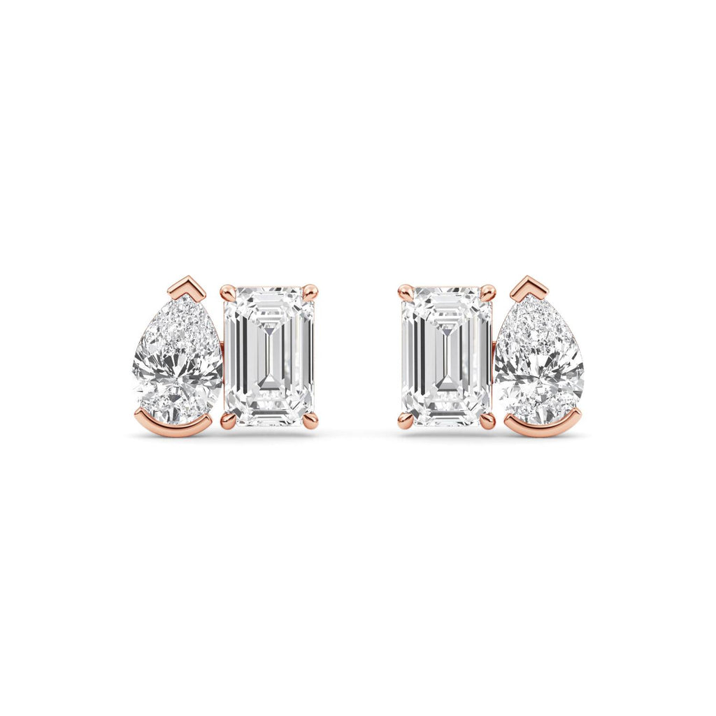 Lab Grown Diamond EARRINGS 2.93 ctw PSE210105EMPE-3