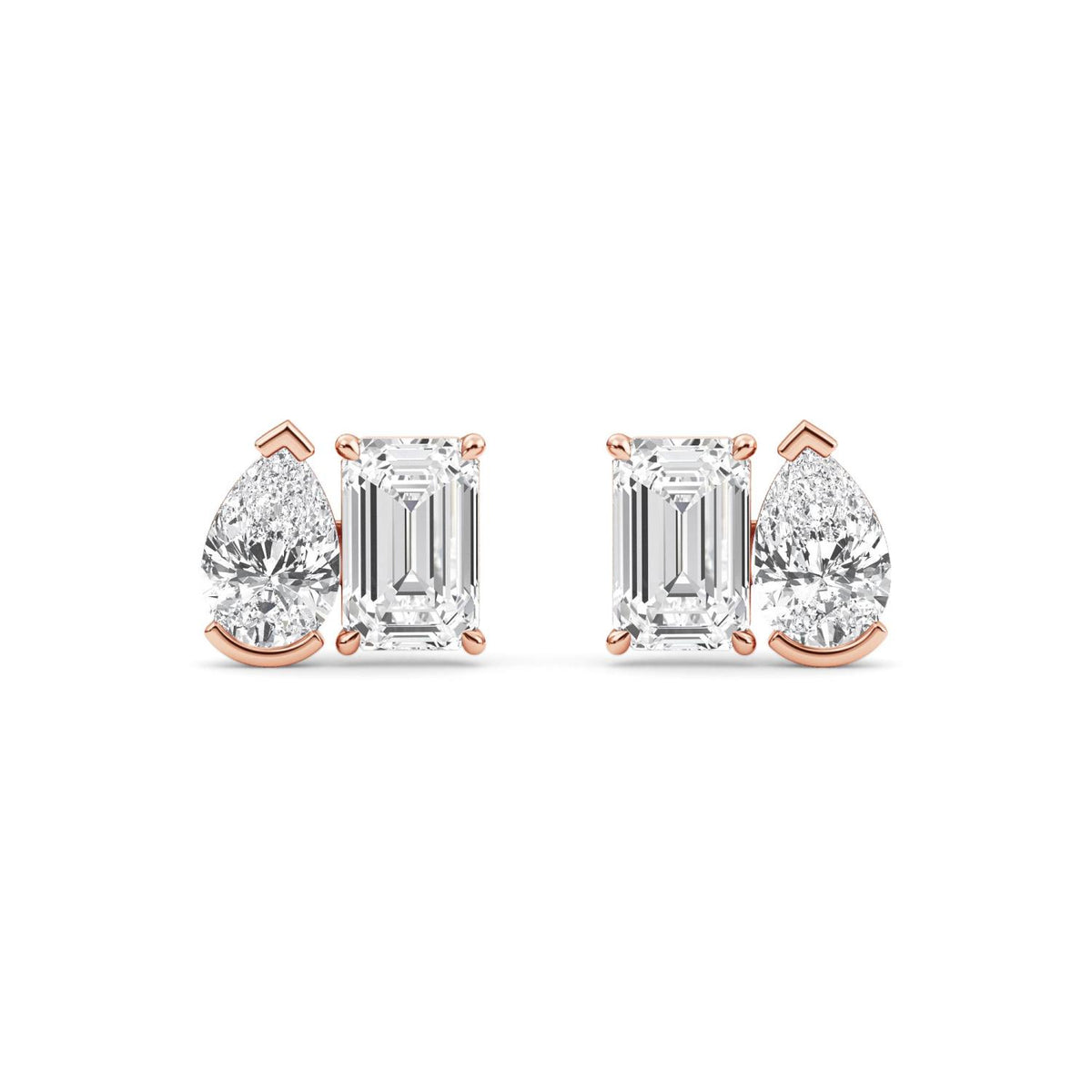 Lab Grown Diamond EARRINGS 2.93 ctw PSE210105EMPE-3