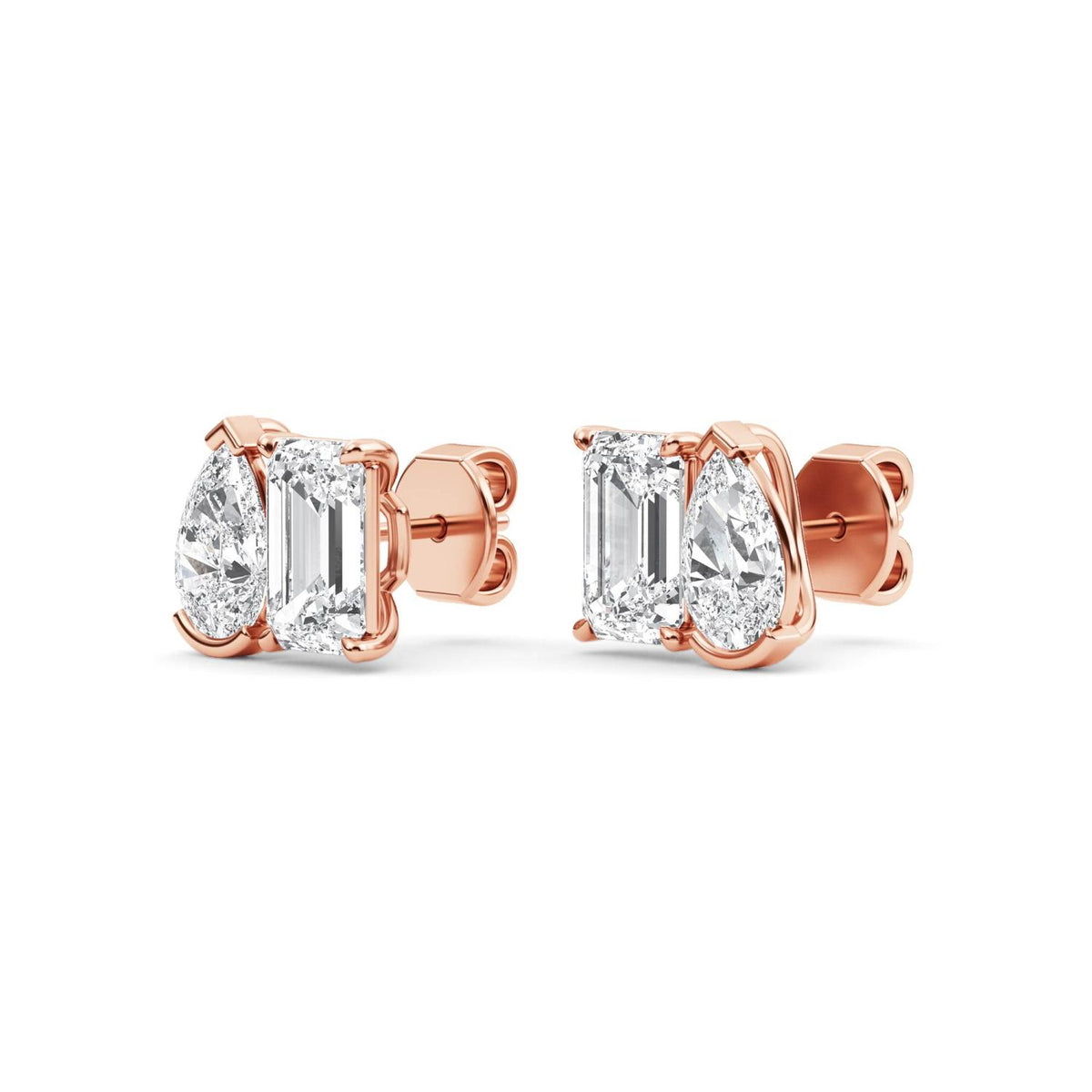 Lab Grown Diamond EARRINGS 2.93 ctw PSE210105EMPE-3
