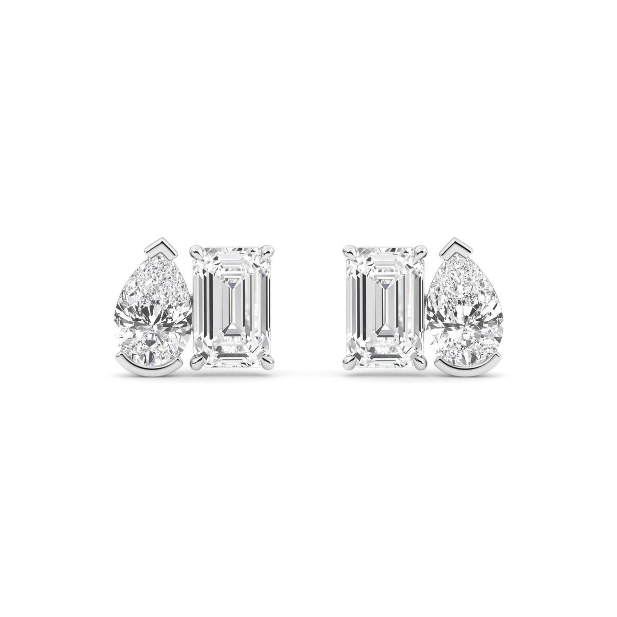 Lab Grown Diamond EARRINGS 2.93 ctw PSE210105EMPE-3
