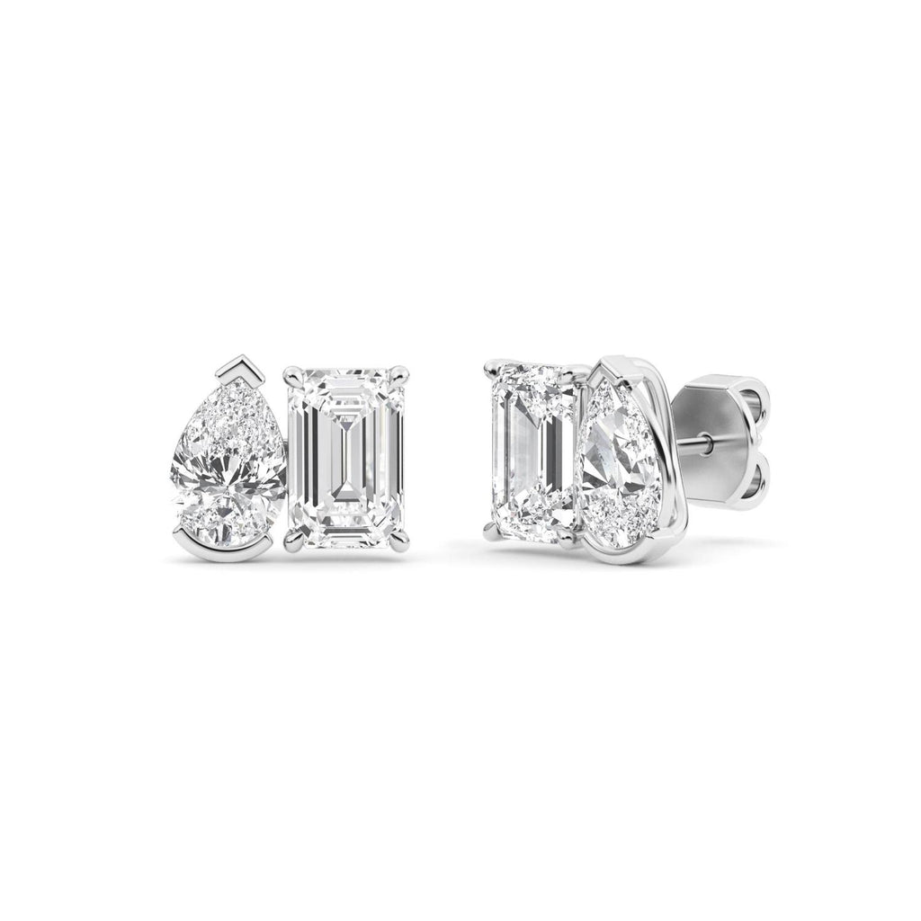 Lab Grown Diamond EARRINGS 2.93 ctw PSE210105EMPE-3