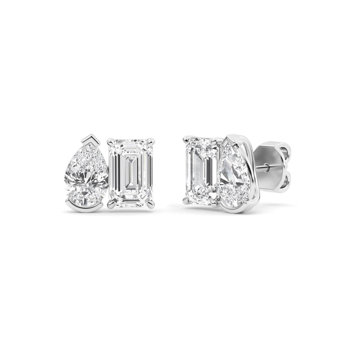 Lab Grown Diamond EARRINGS 2.93 ctw PSE210105EMPE-3