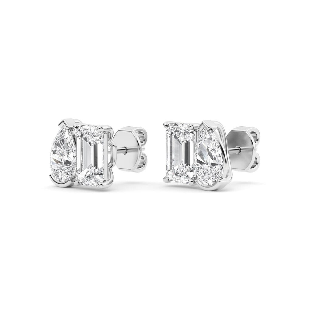Lab Grown Diamond EARRINGS 2.93 ctw PSE210105EMPE-3