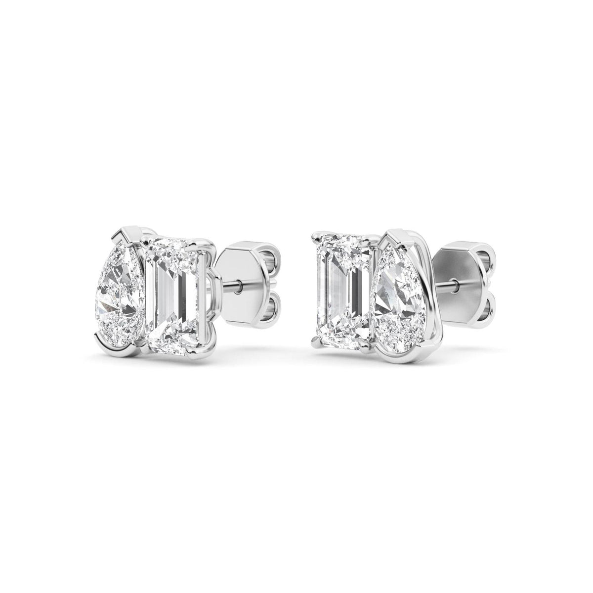 Lab Grown Diamond EARRINGS 2.93 ctw PSE210105EMPE-3