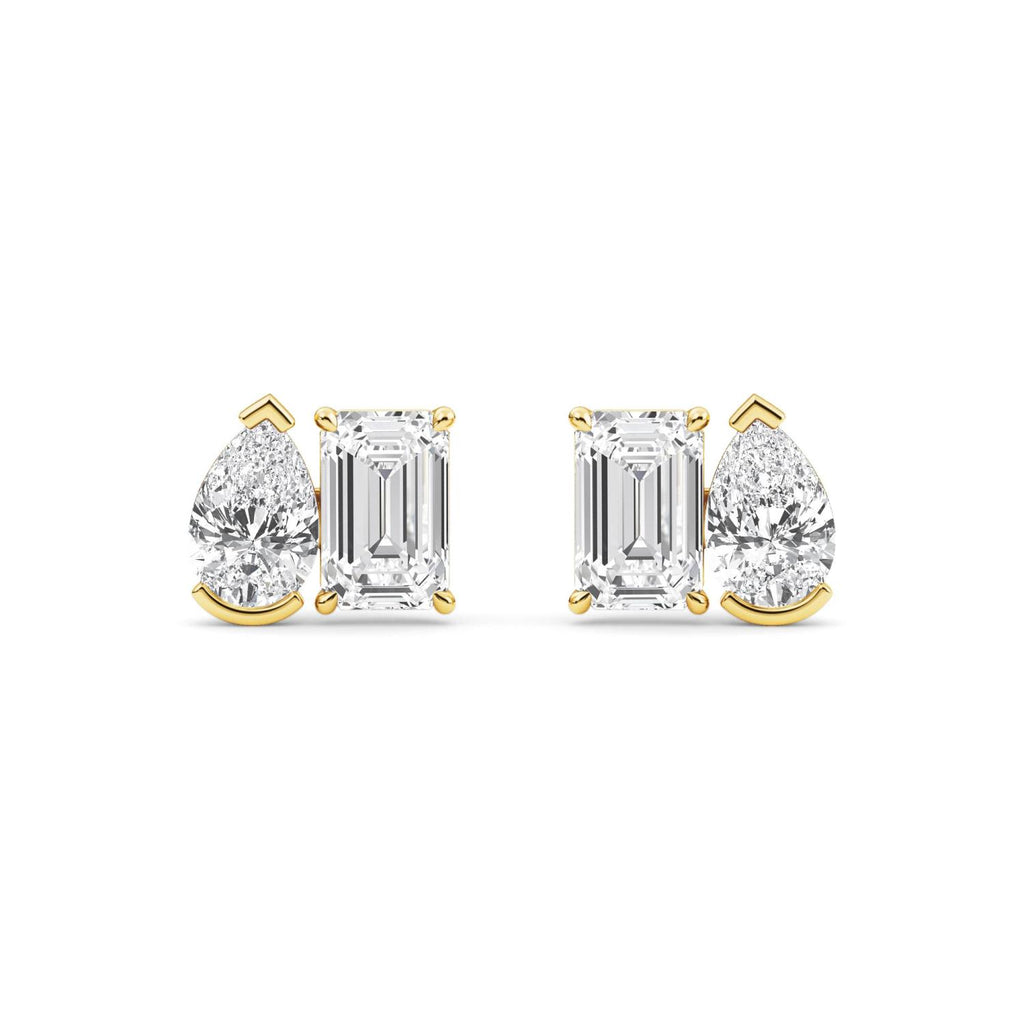 Lab Grown Diamond EARRINGS 2.93 ctw PSE210105EMPE-3
