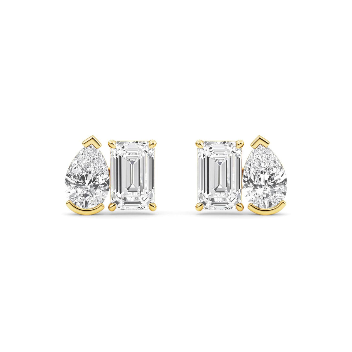 Lab Grown Diamond EARRINGS 2.93 ctw PSE210105EMPE-3