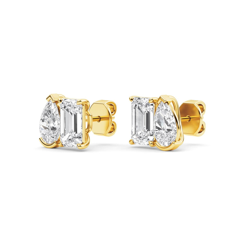 Lab Grown Diamond EARRINGS 2.93 ctw PSE210105EMPE-3