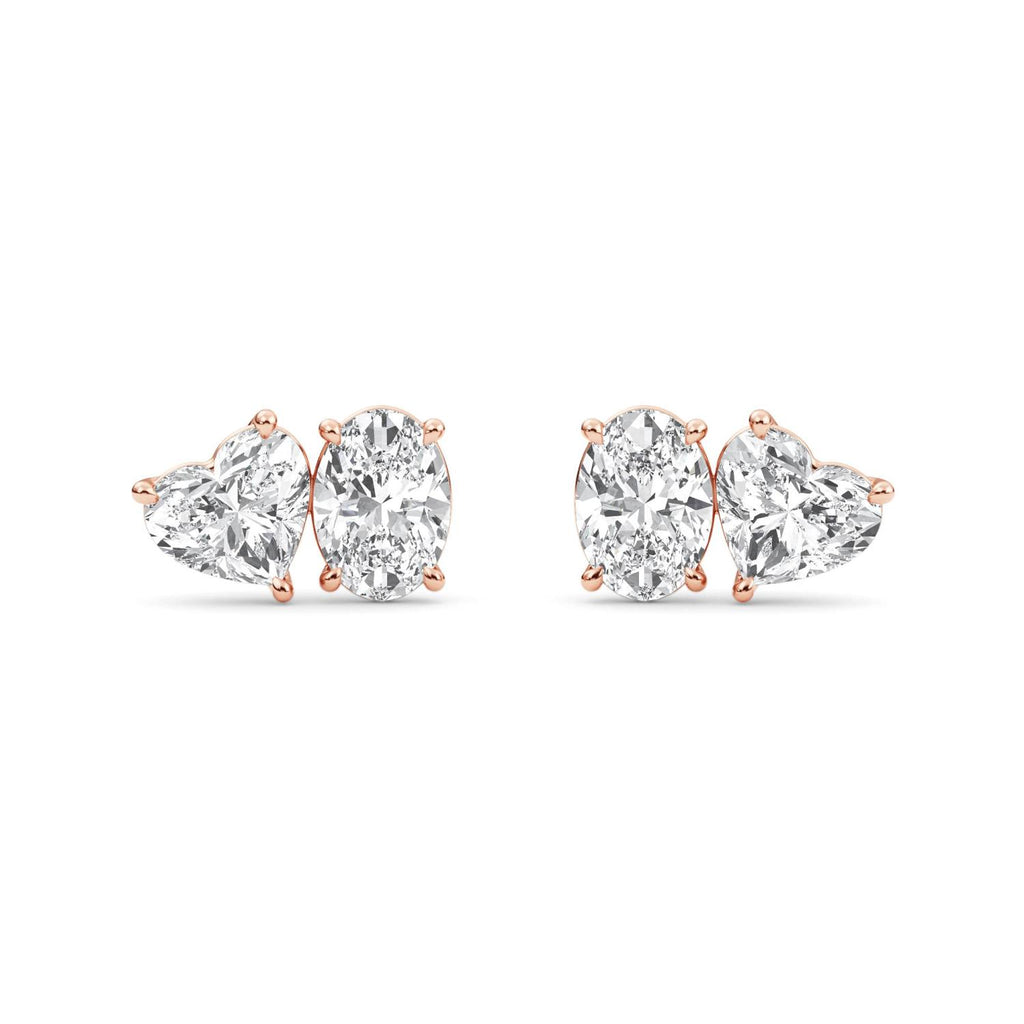 Lab Grown Diamond EARRINGS 2.77 ctw PSE210107OVHT-3