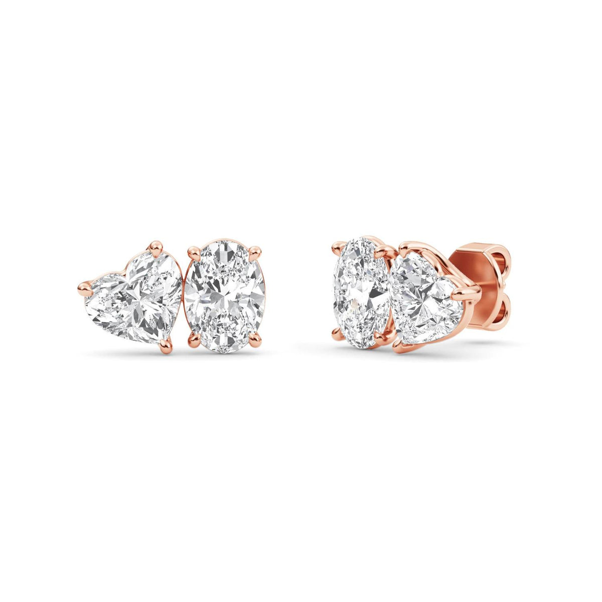Lab Grown Diamond EARRINGS 2.77 ctw PSE210107OVHT-3