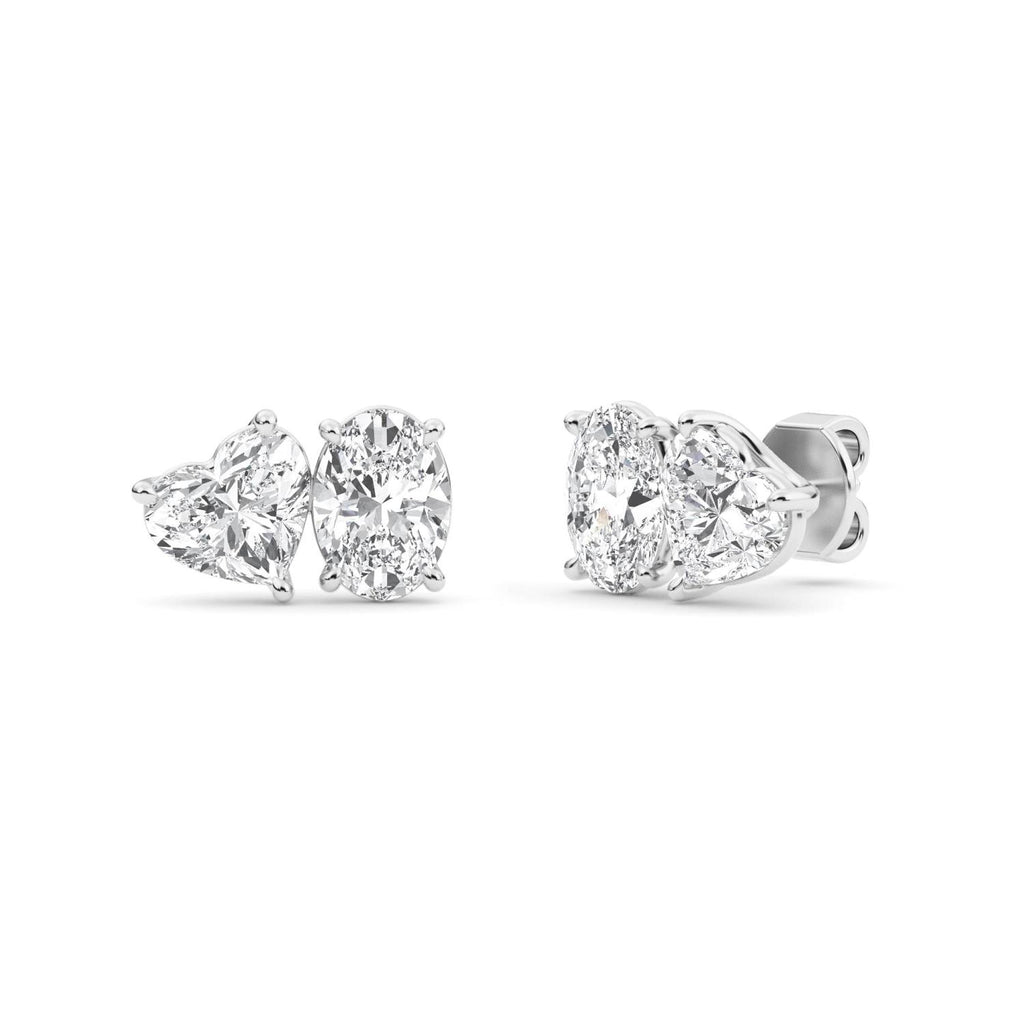 Lab Grown Diamond EARRINGS 2.77 ctw PSE210107OVHT-3