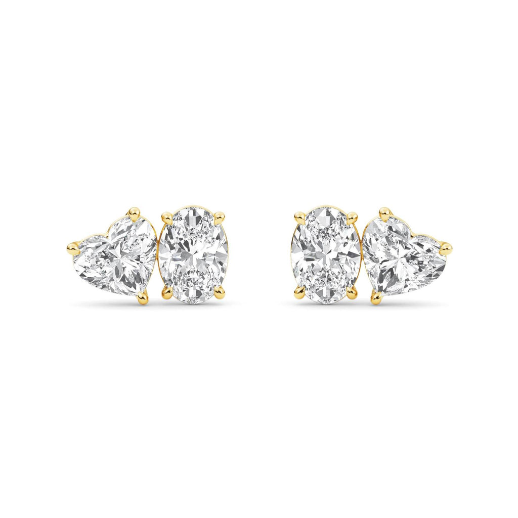 Lab Grown Diamond EARRINGS 2.77 ctw PSE210107OVHT-3