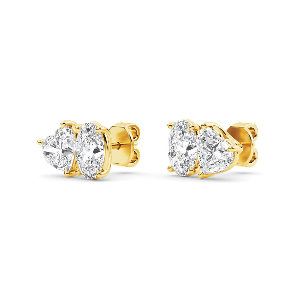 Lab Grown Diamond EARRINGS 2.77 ctw PSE210107OVHT-3
