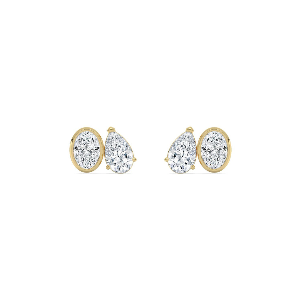 Lab Grown Diamond EARRINGS 2.91 ctw PSE210109OVPE-3