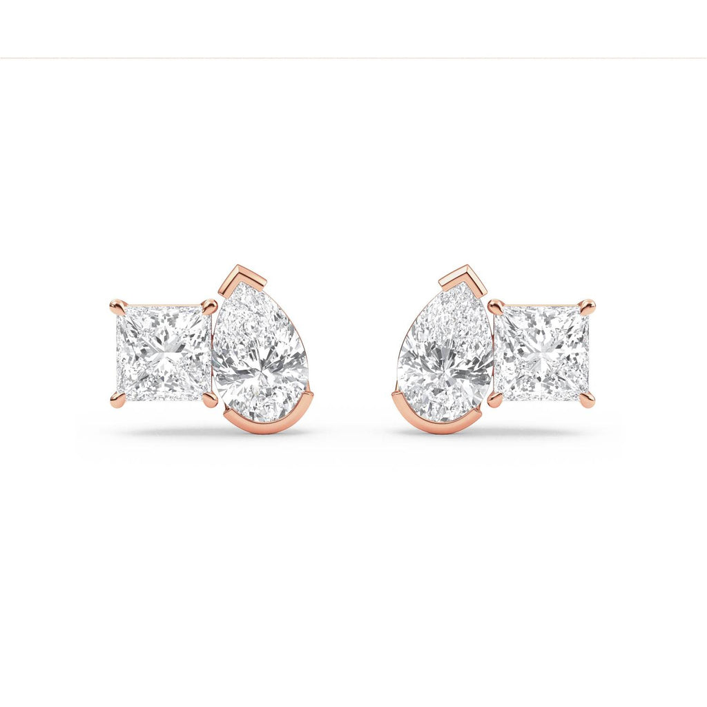 Lab Grown Diamond EARRINGS 2.93 ctw PSE210110PEPR-3