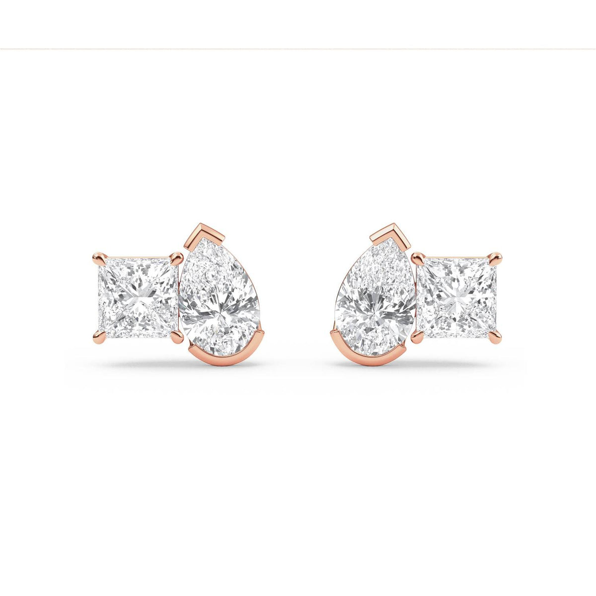 Lab Grown Diamond EARRINGS 2.93 ctw PSE210110PEPR-3