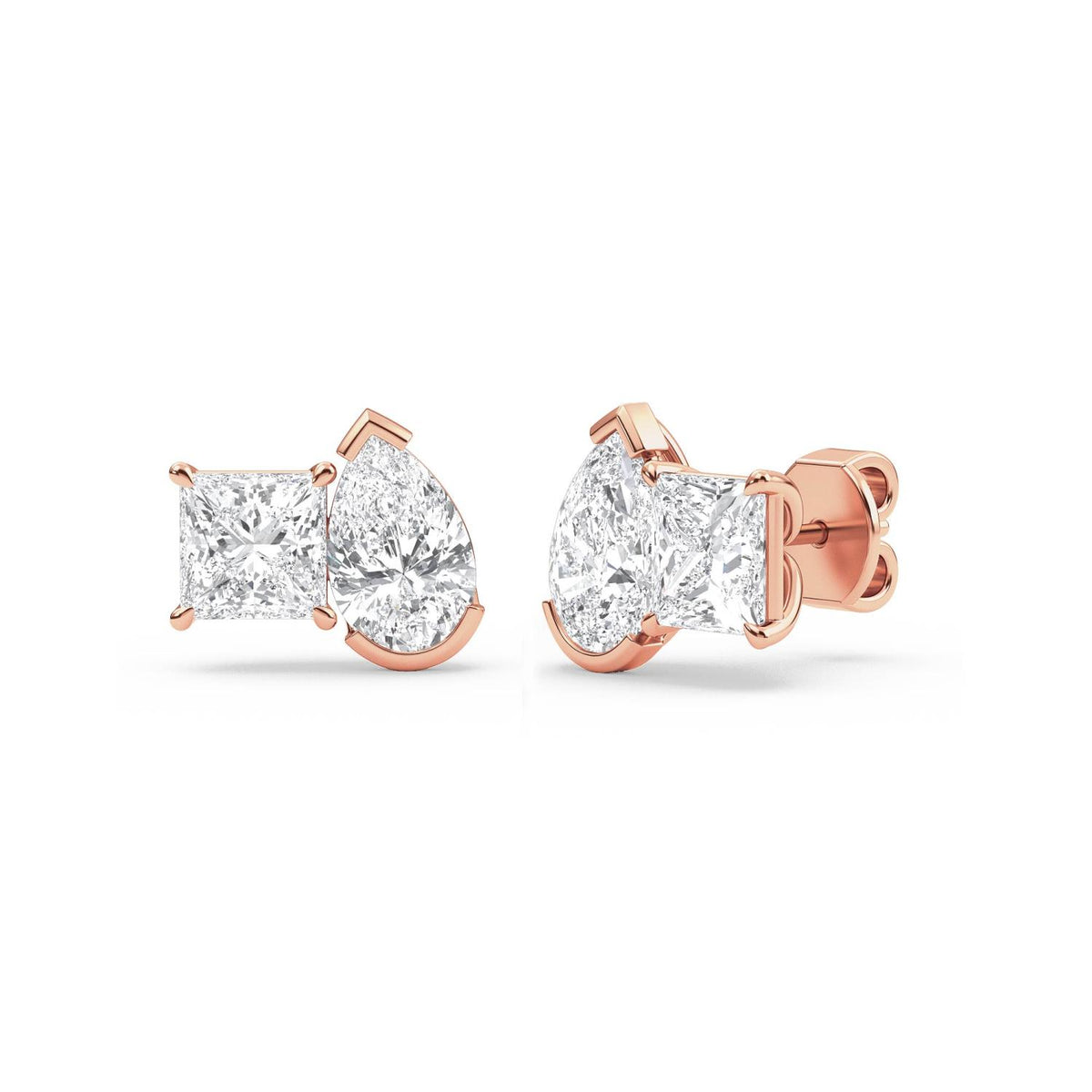 Lab Grown Diamond EARRINGS 2.93 ctw PSE210110PEPR-3