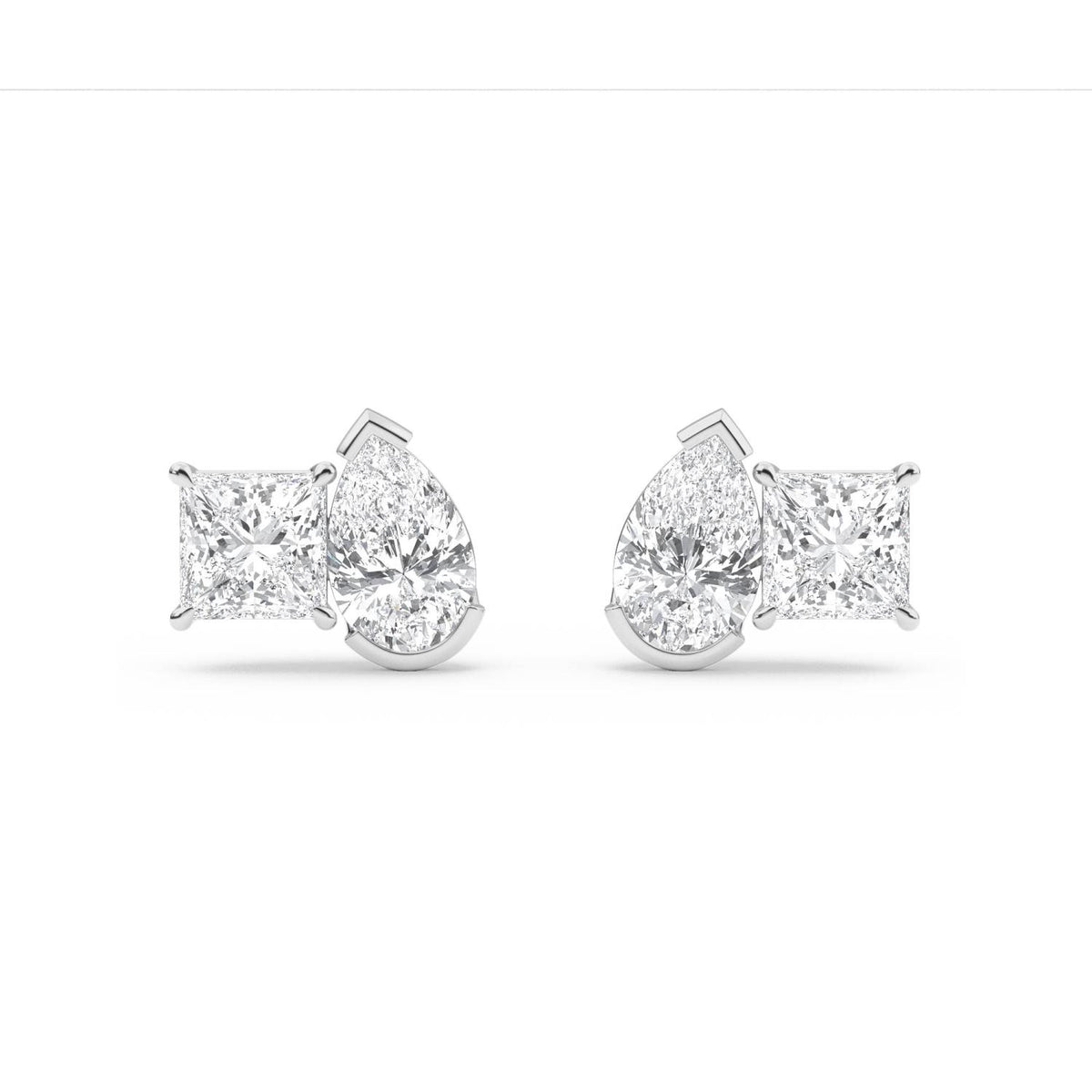 Lab Grown Diamond EARRINGS 2.93 ctw PSE210110PEPR-3