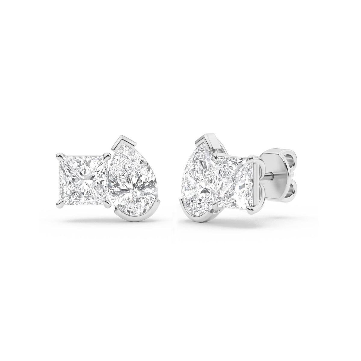Lab Grown Diamond EARRINGS 2.93 ctw PSE210110PEPR-3