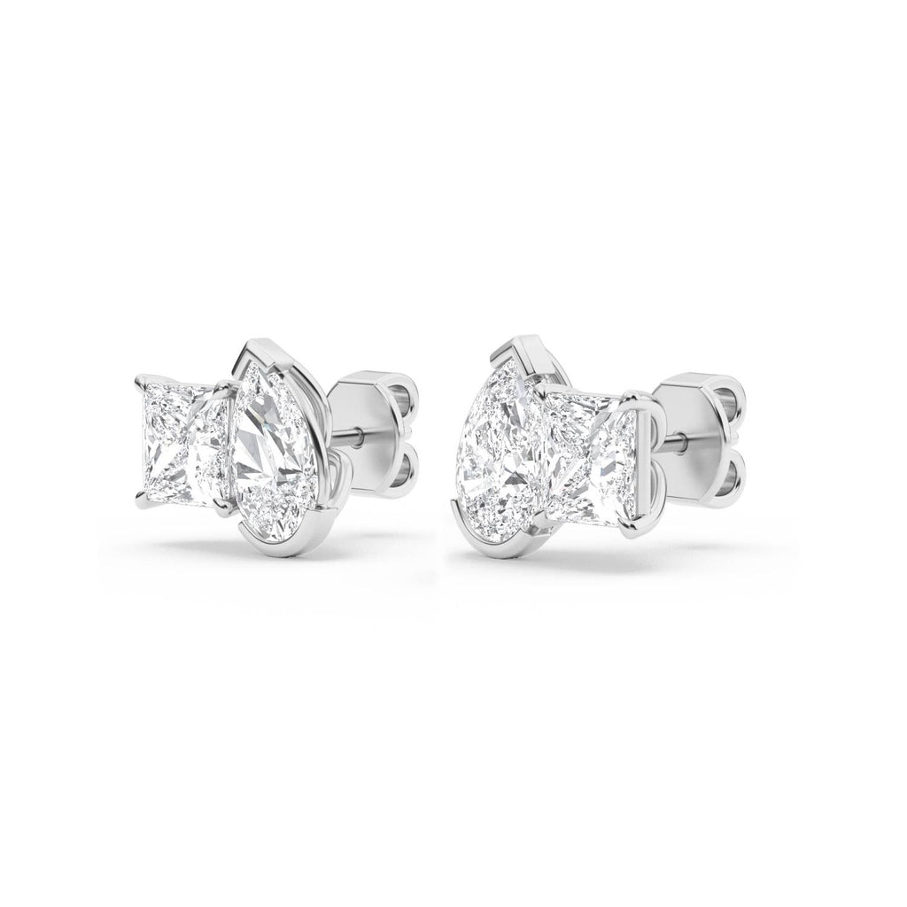 Lab Grown Diamond EARRINGS 2.93 ctw PSE210110PEPR-3