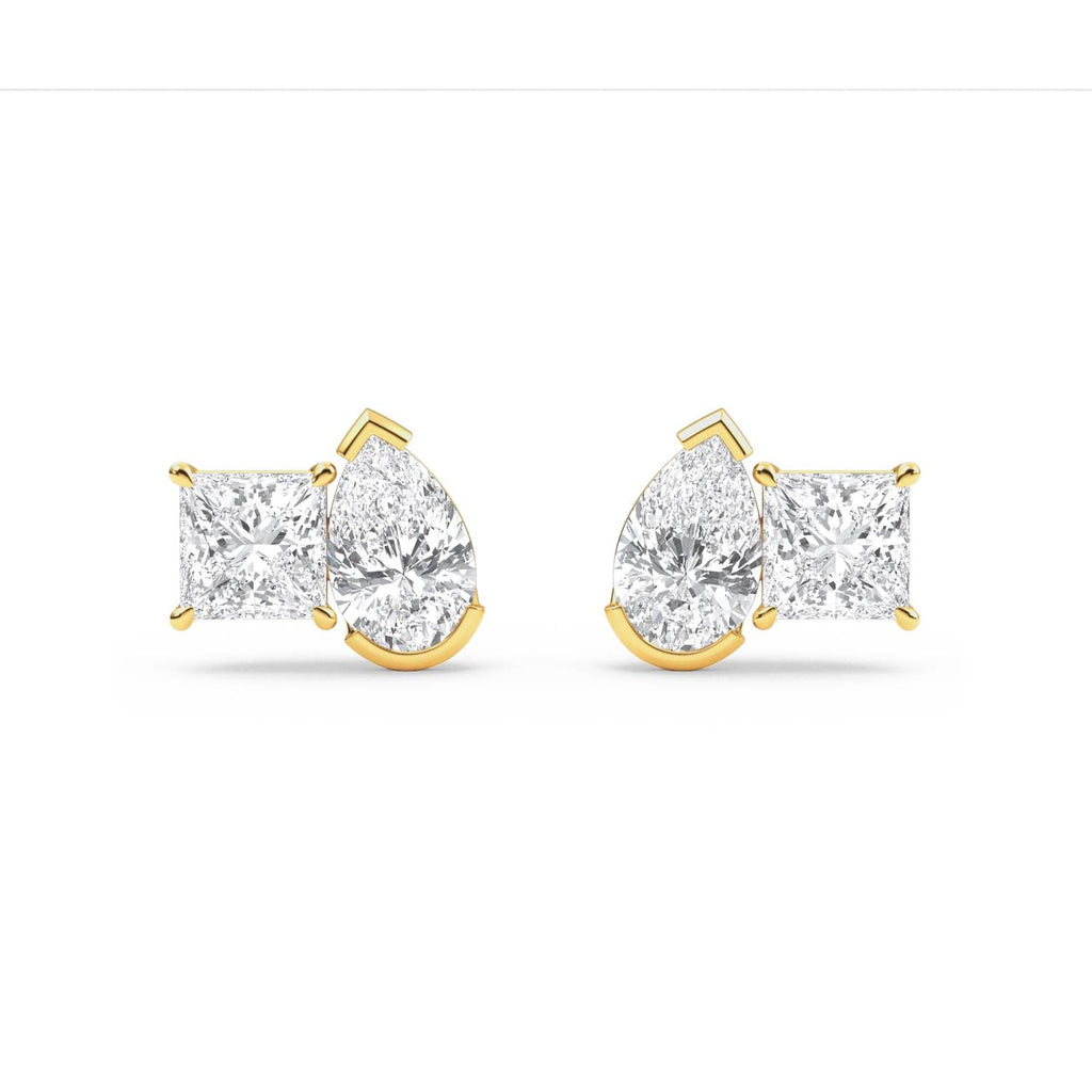 Lab Grown Diamond EARRINGS 2.93 ctw PSE210110PEPR-3