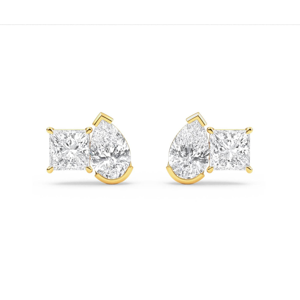 Lab Grown Diamond EARRINGS 2.93 ctw PSE210110PEPR-3