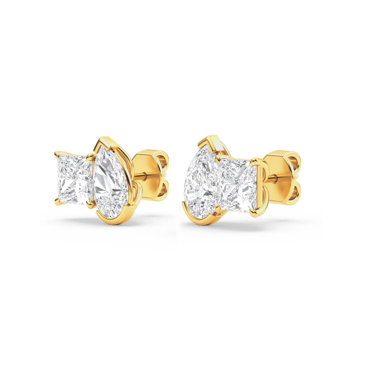 Lab Grown Diamond EARRINGS 2.93 ctw PSE210110PEPR-3