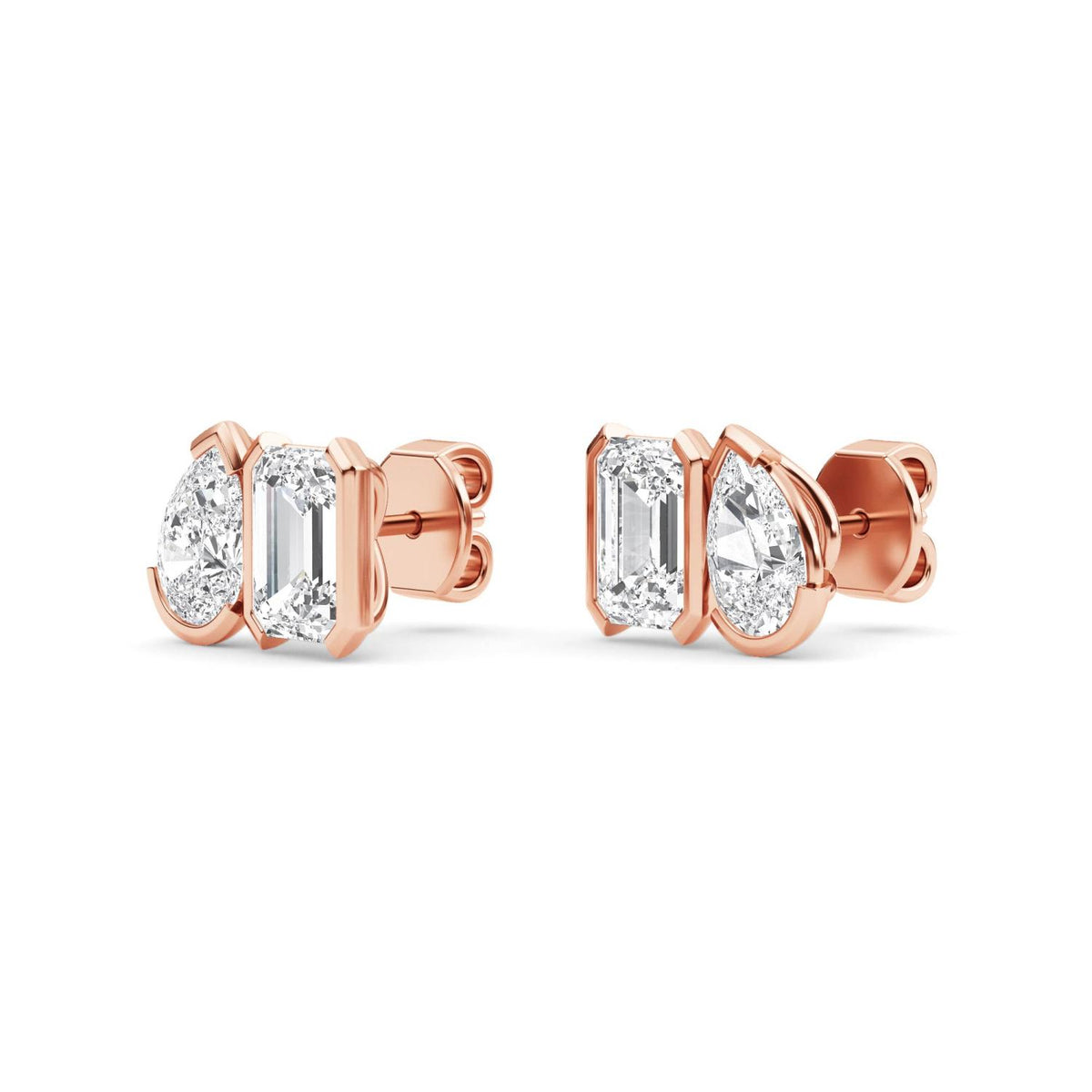 Lab Grown Diamond EARRINGS 2.34 ctw PSE210111PEEM-2.33CT