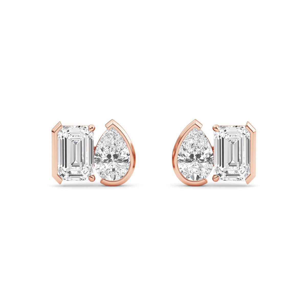 Lab Grown Diamond EARRINGS 2.32 ctw PSE210112EMPE-2.33CT